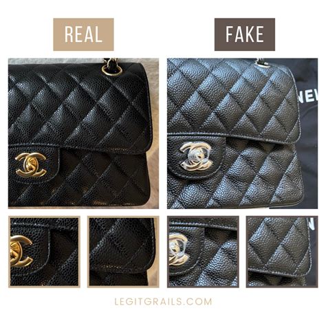 chanel classic flap original vs fake|Chanel classic flap bag vintage.